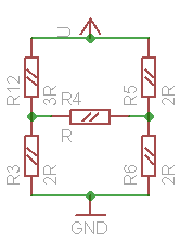 3-bit covox, schematic 2