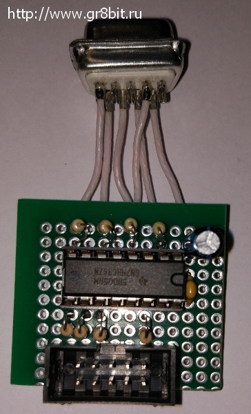 GR8Blaster board, component side