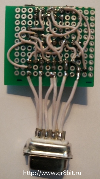 GR8Blaster board, solder side